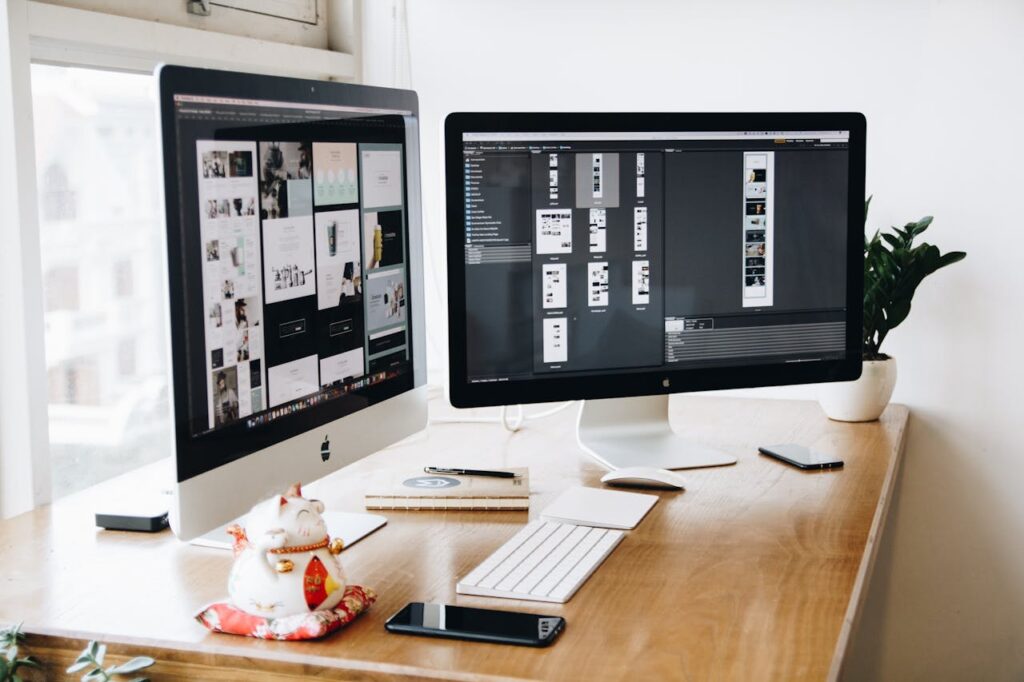 Ilustrasi cara membuat website