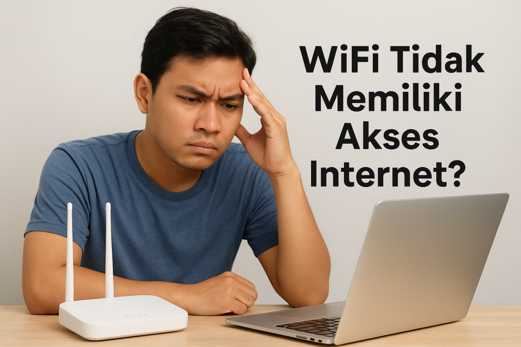WiFi Tidak Memiliki Akses Internet? Ini Penyebab dan Solusi Mudahnya!